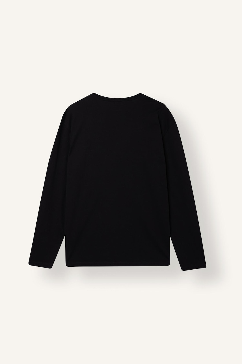 Erkek Siyah Regular Fit V Yaka 2'li Takım