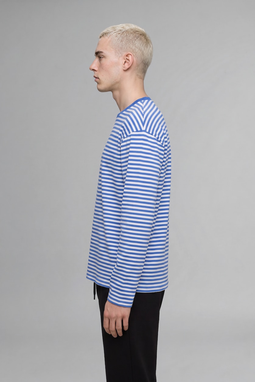 Men Sax Boxy Fit Long Sleeve T-Shirt