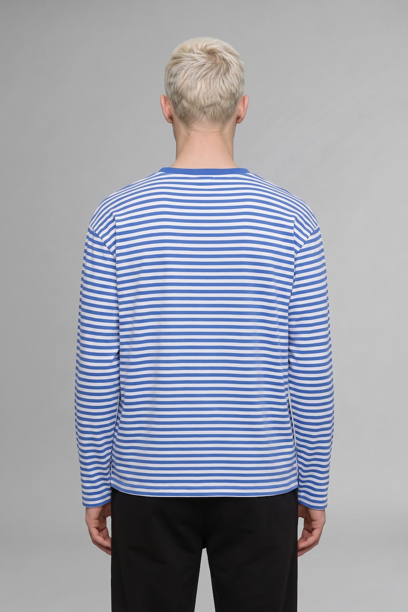 Men Sax Boxy Fit Long Sleeve T-Shirt