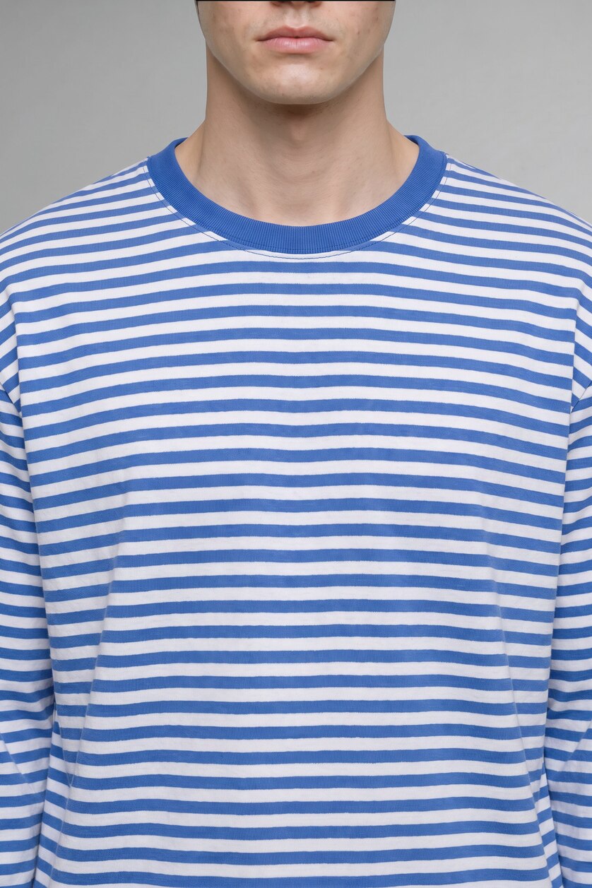 Men Sax Boxy Fit Long Sleeve T-Shirt