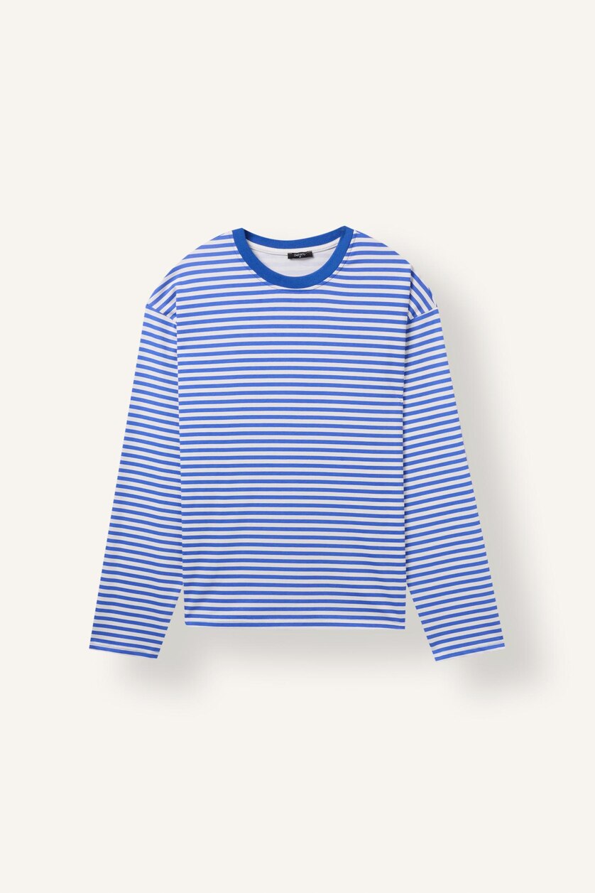 Men Sax Boxy Fit Long Sleeve T-Shirt