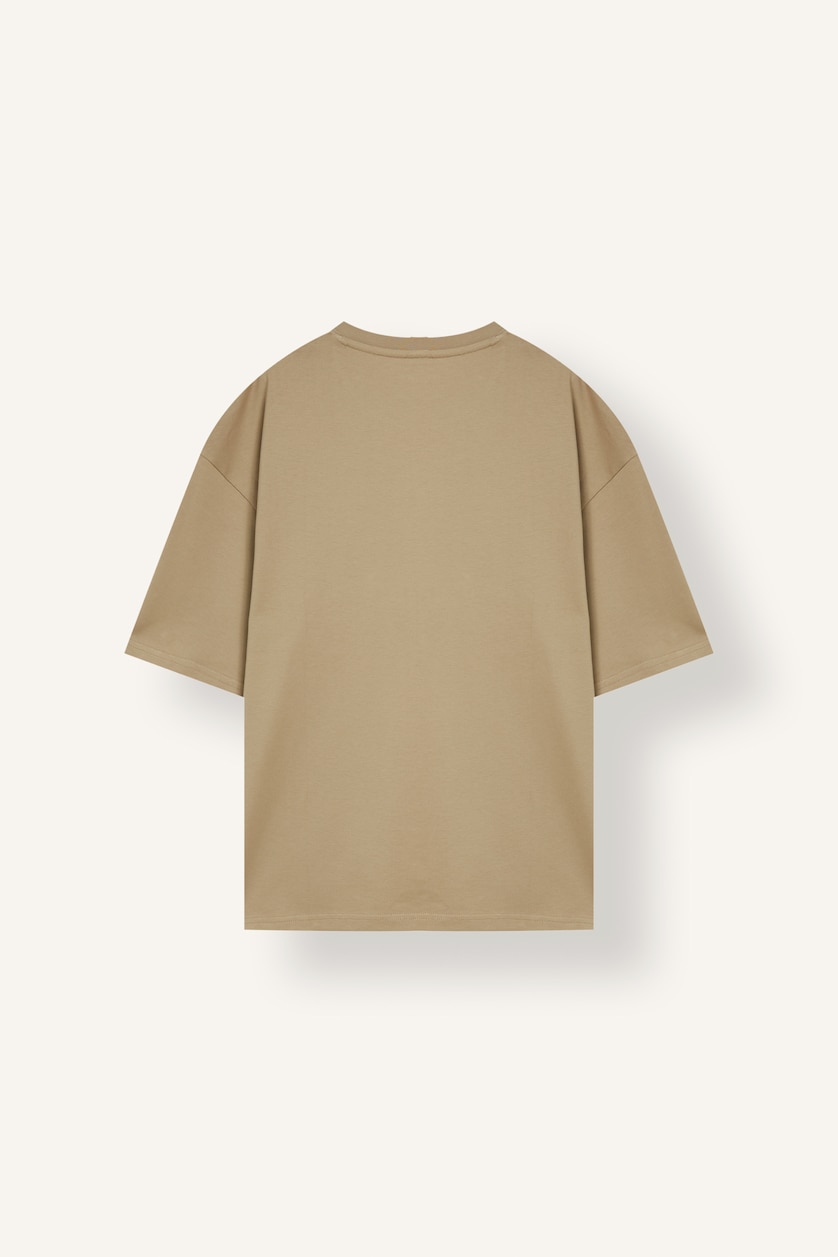 Men Light Vison Boxy Fit Short Sleeve T-Shirt