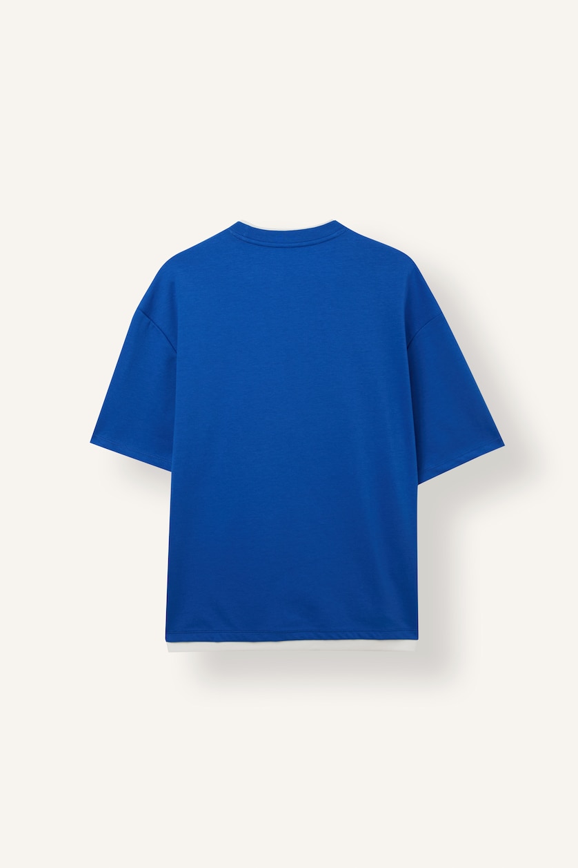 Men Royal Boxy Fit Short Sleeve T-Shirt
