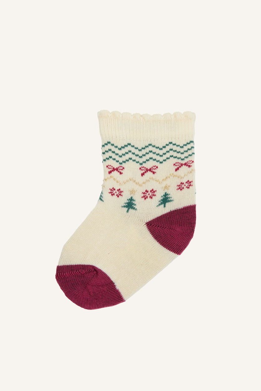 Baby Girls White BabyGirl Socks