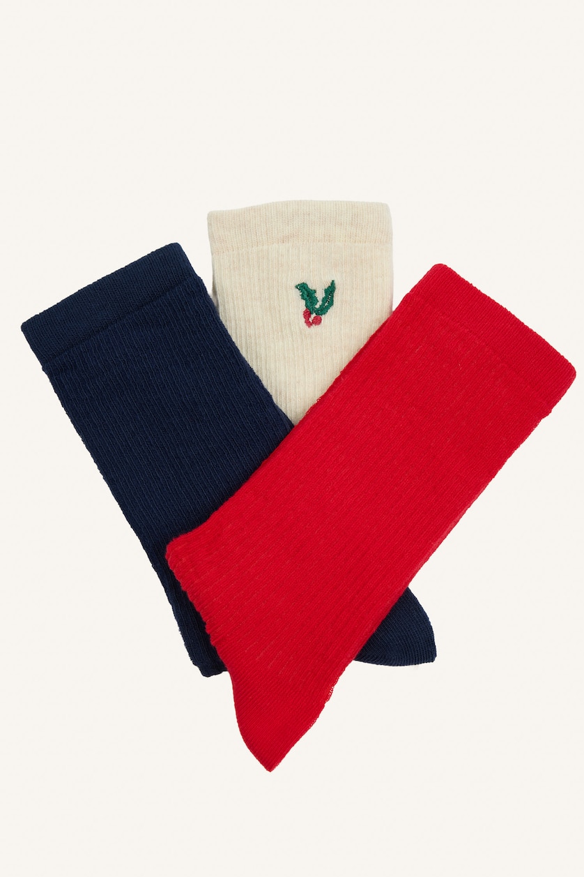 Women Karma 3 piece Cotton Long sock