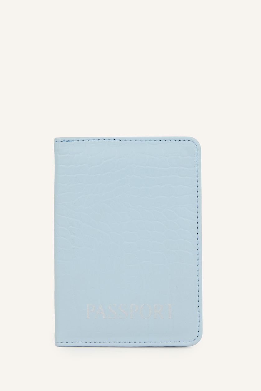 Women Blue Woman Faux Leather Wallets