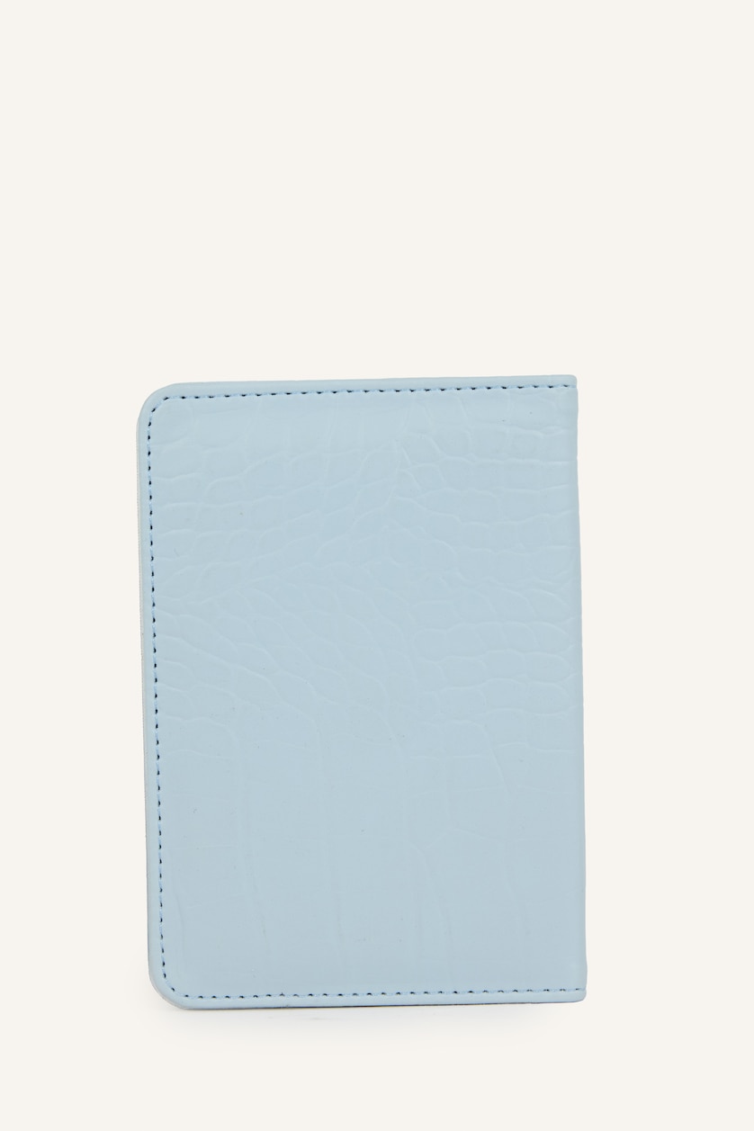 Women Blue Woman Faux Leather Wallets