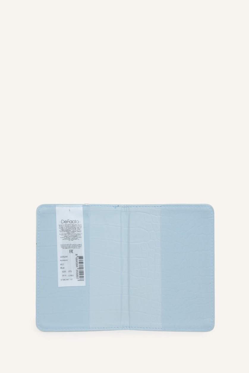 Women Blue Woman Faux Leather Wallets