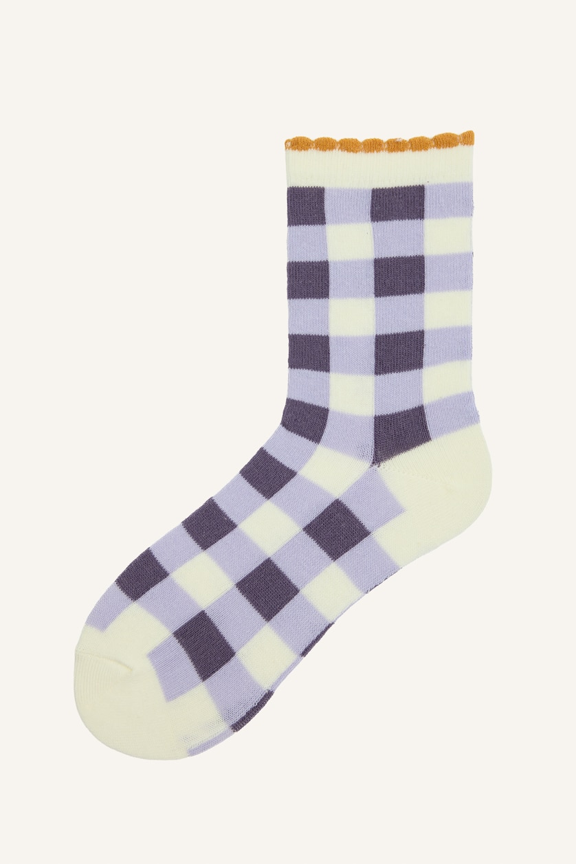 Young Girls - Teen Girls Purple Girl Socks