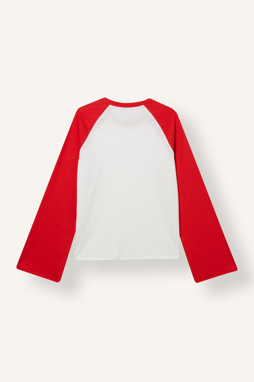 Women Red Regular Fit Long Sleeve T-Shirt