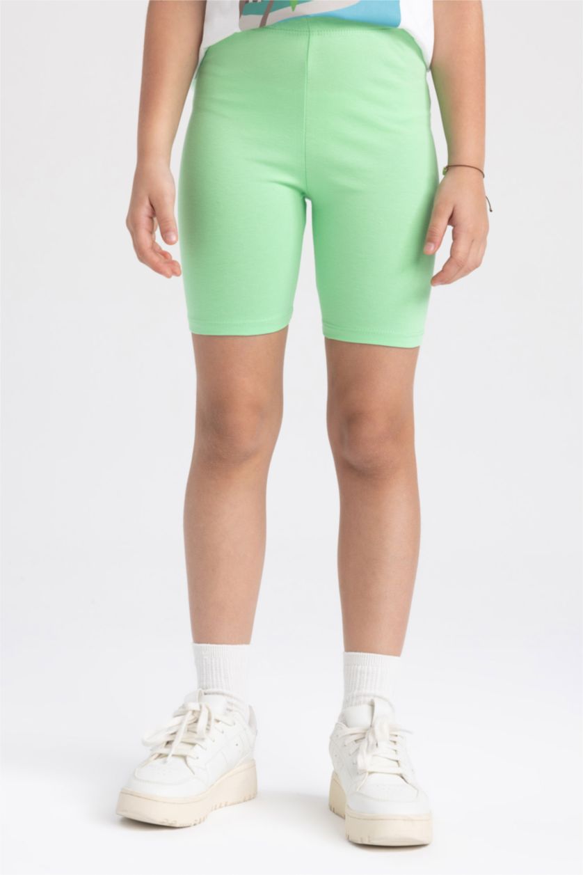 GIRLS & TEENS Green Girl Short Length Leggings