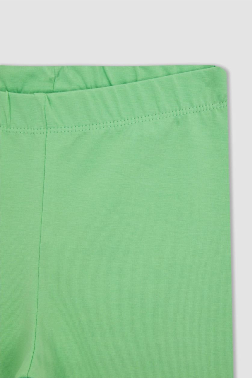 GIRLS & TEENS Green Girl Short Length Leggings