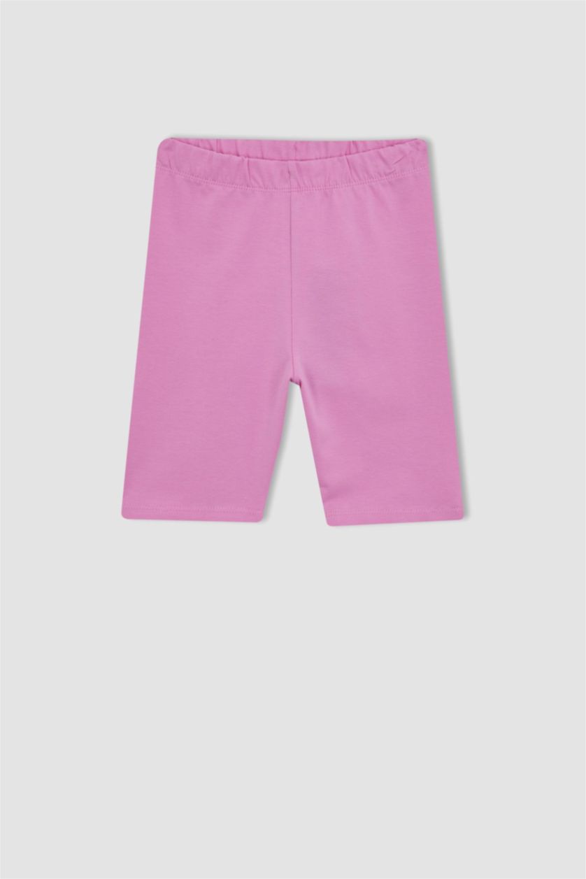 GIRLS & TEENS Pink Girls' Short Length Leggings