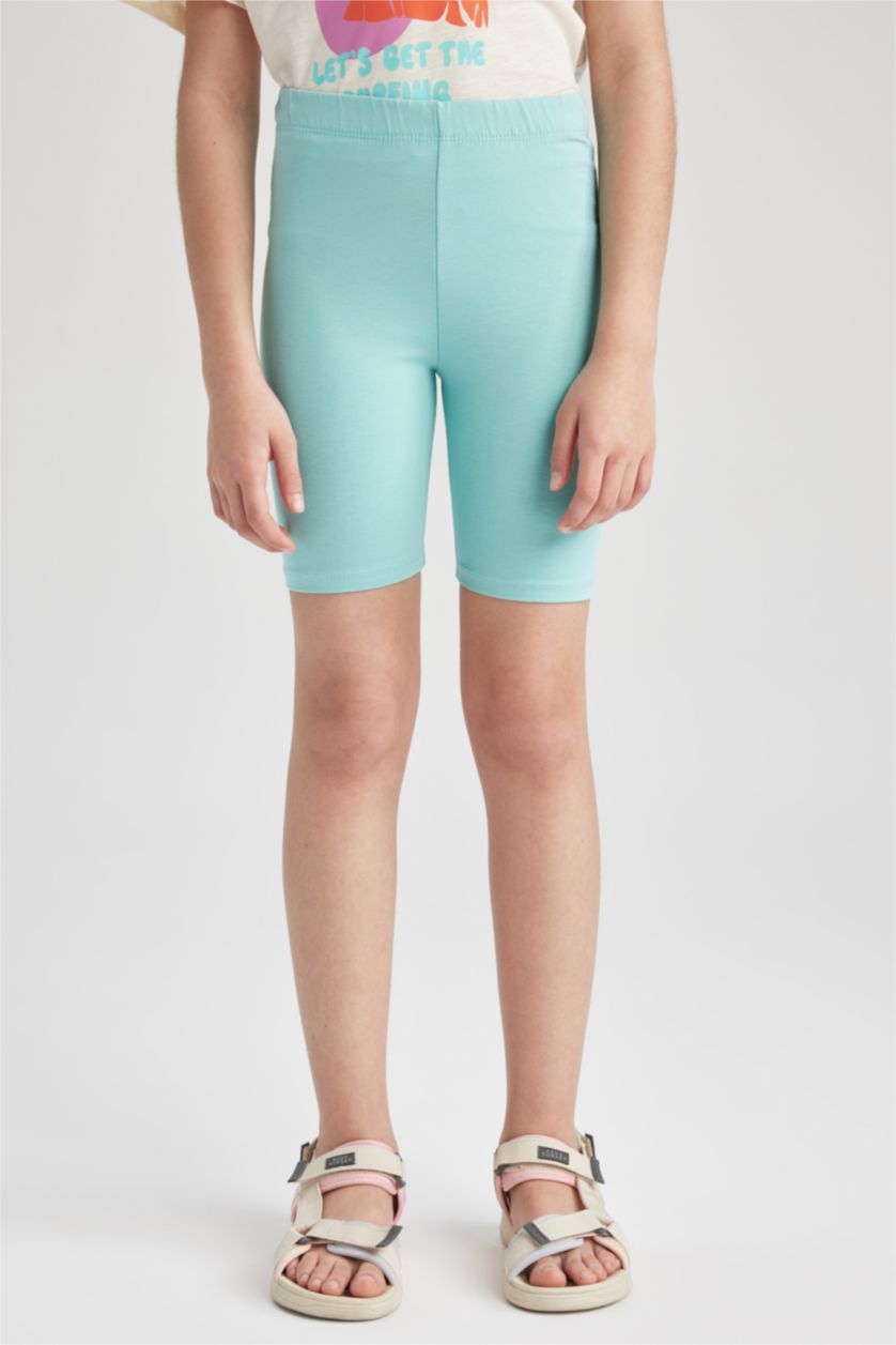 GIRLS & TEENS Aqua Girl Short Length Leggings