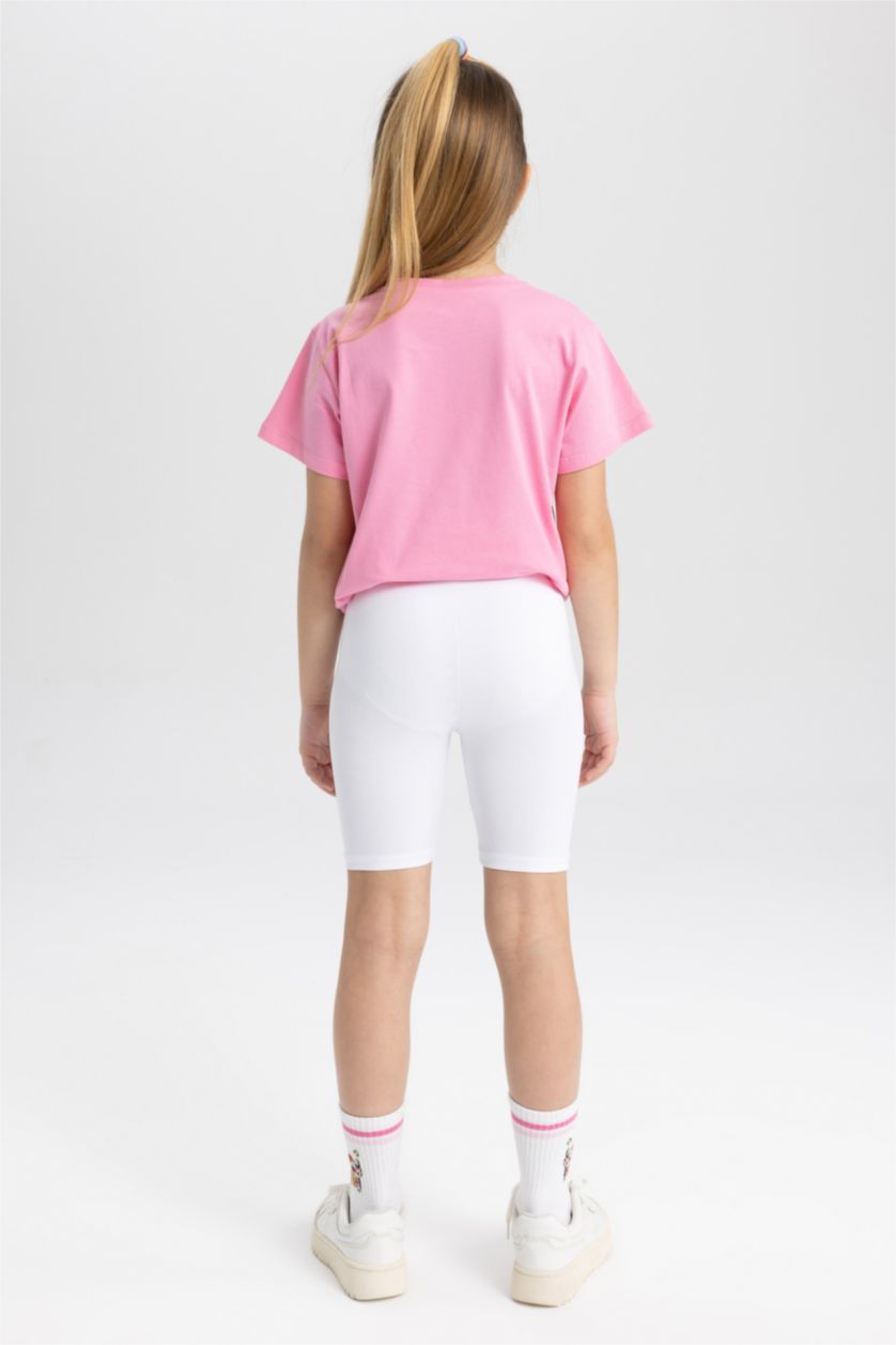 GIRLS & TEENS White Girls' Short Length Leggings
