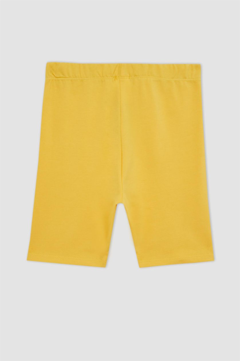 GIRLS & TEENS Yellow Girl Short Length Leggings