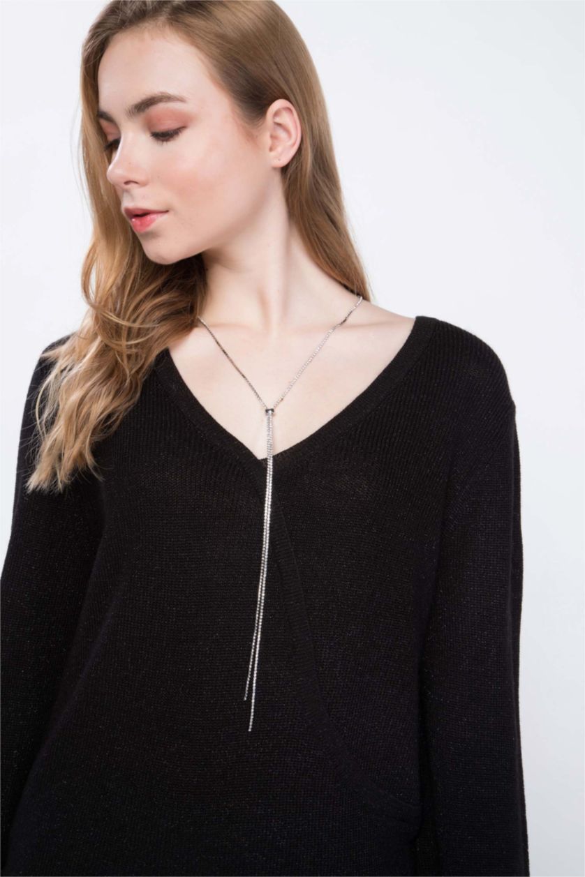 WOMAN Gümüş Neck chain