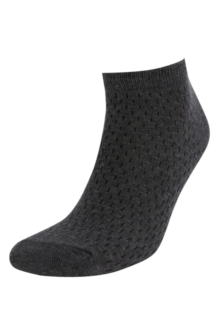 Men Karma 5 Piece Cotton Short Socks