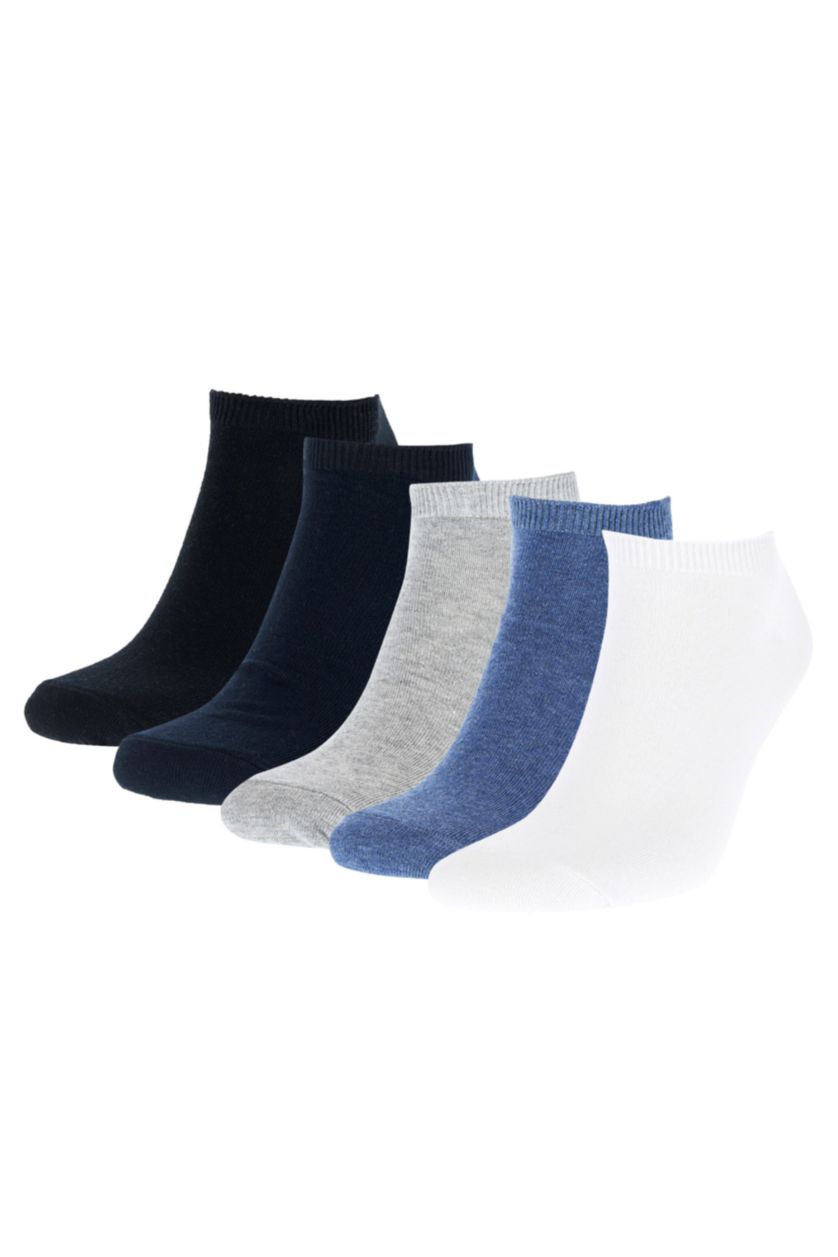 MAN MIXED 5 Piece Cotton Short Socks