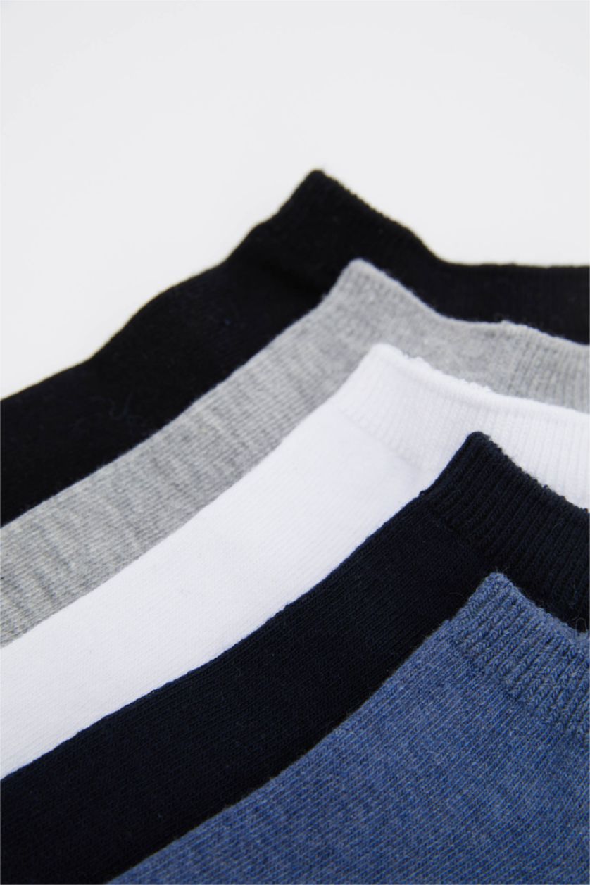 Men Karma 5 Piece Cotton Short Socks