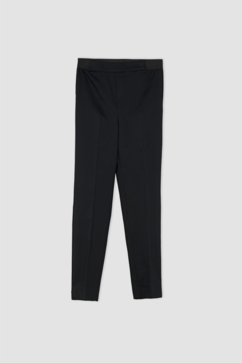 black cigarette pants zara trousers Move in effortless style with the Traveler Pantcrafted from a premium polyester Alizee Slim Trouser | Black