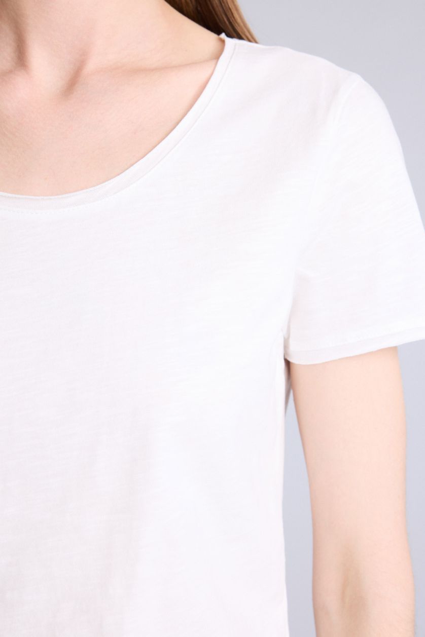 Kadın Beyaz Kısa kollu Tişört