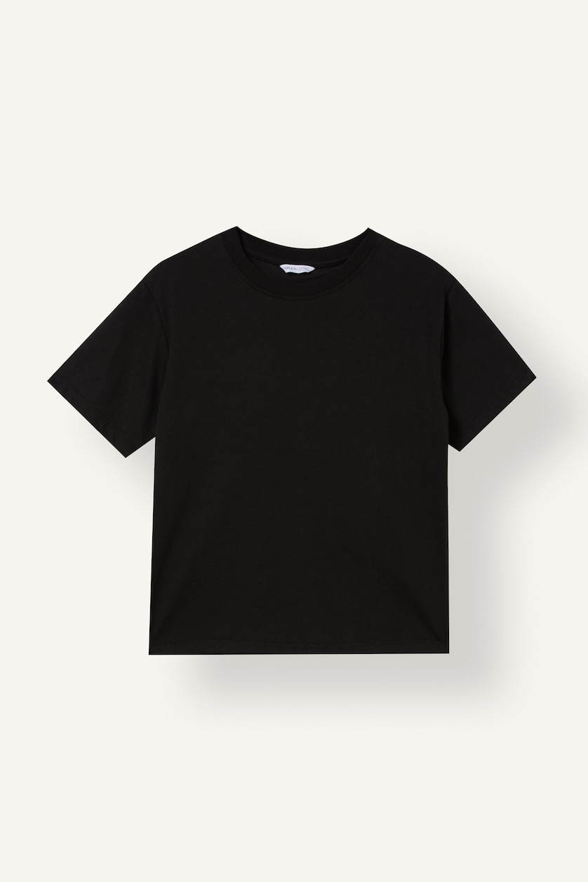 BOYS & TEENS Black Regular Fit Short Sleeve T-Shirt