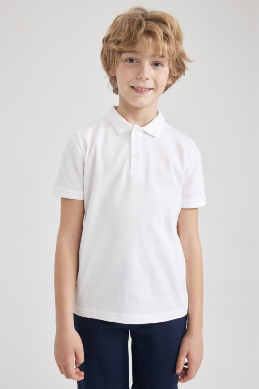 GARÇONS Blanc Piquer