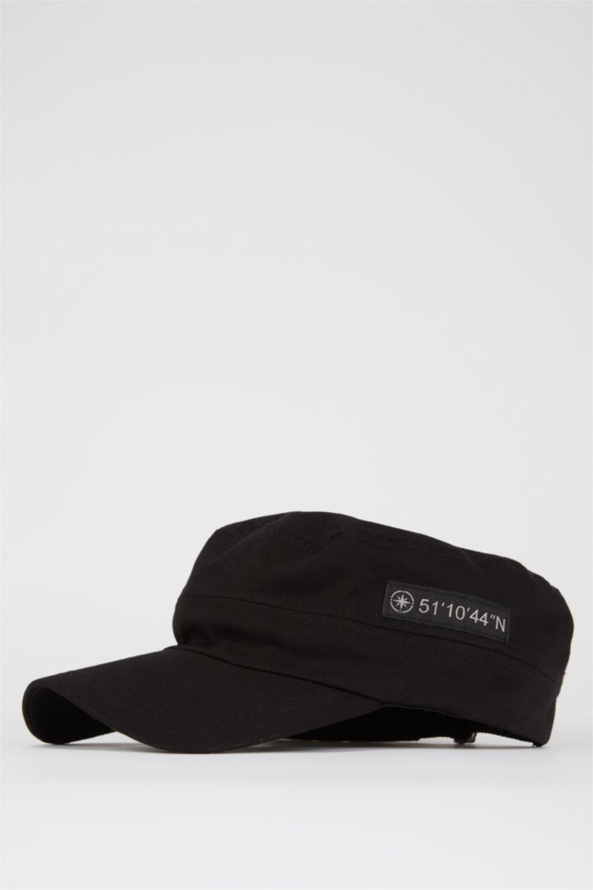 HOMME Noir Casquette brodée pour homme