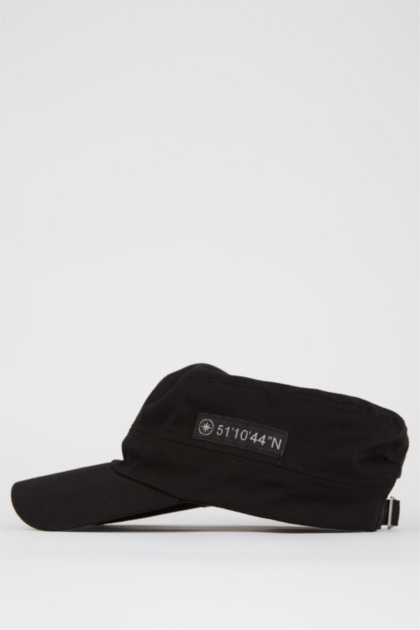 HOMME Noir Casquette brodée pour homme