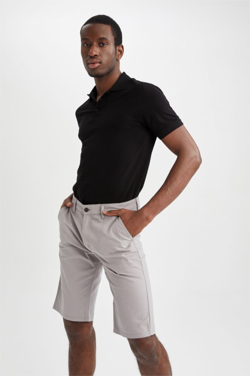 رجال رمادي Regular Fit