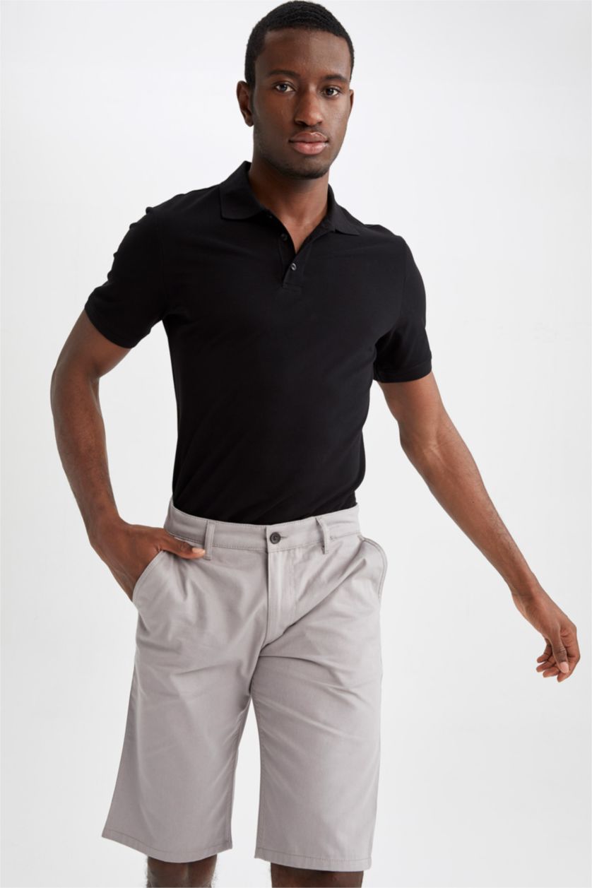 رجال رمادي Regular Fit