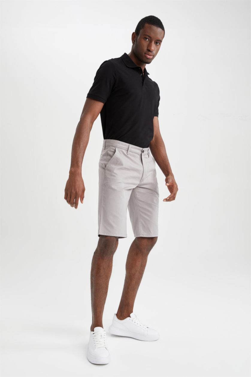 رجال رمادي Regular Fit