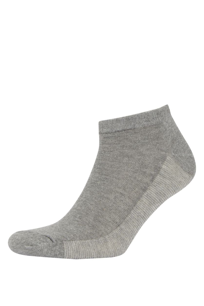 Erkek Karma Erkek 5'li Pamuklu Patik Çorap