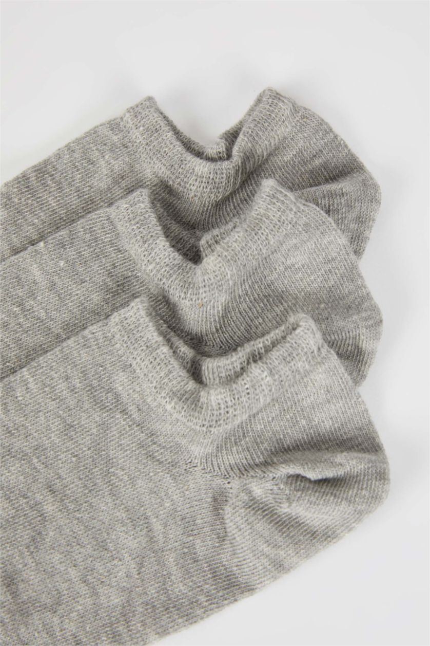 Чоловічий Сірий короткі шкарпетки Базовий з бавовни для чоловіків