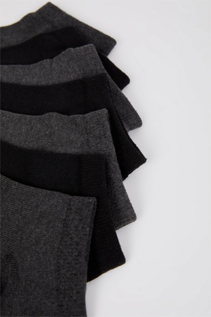 رجال ميلانج رمادي 7 piece Short Socks