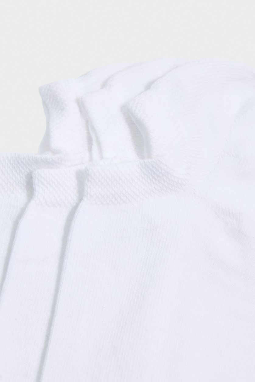 Жіночий Білий короткі шкарпетки Базовий з бавовни для жінок