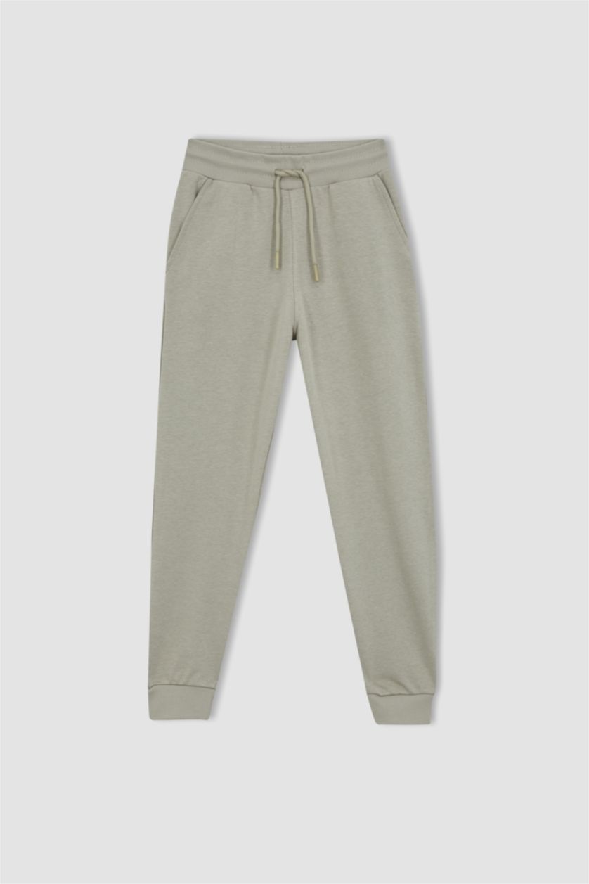 BOYS & TEENS Beige Regular Fit Trousers