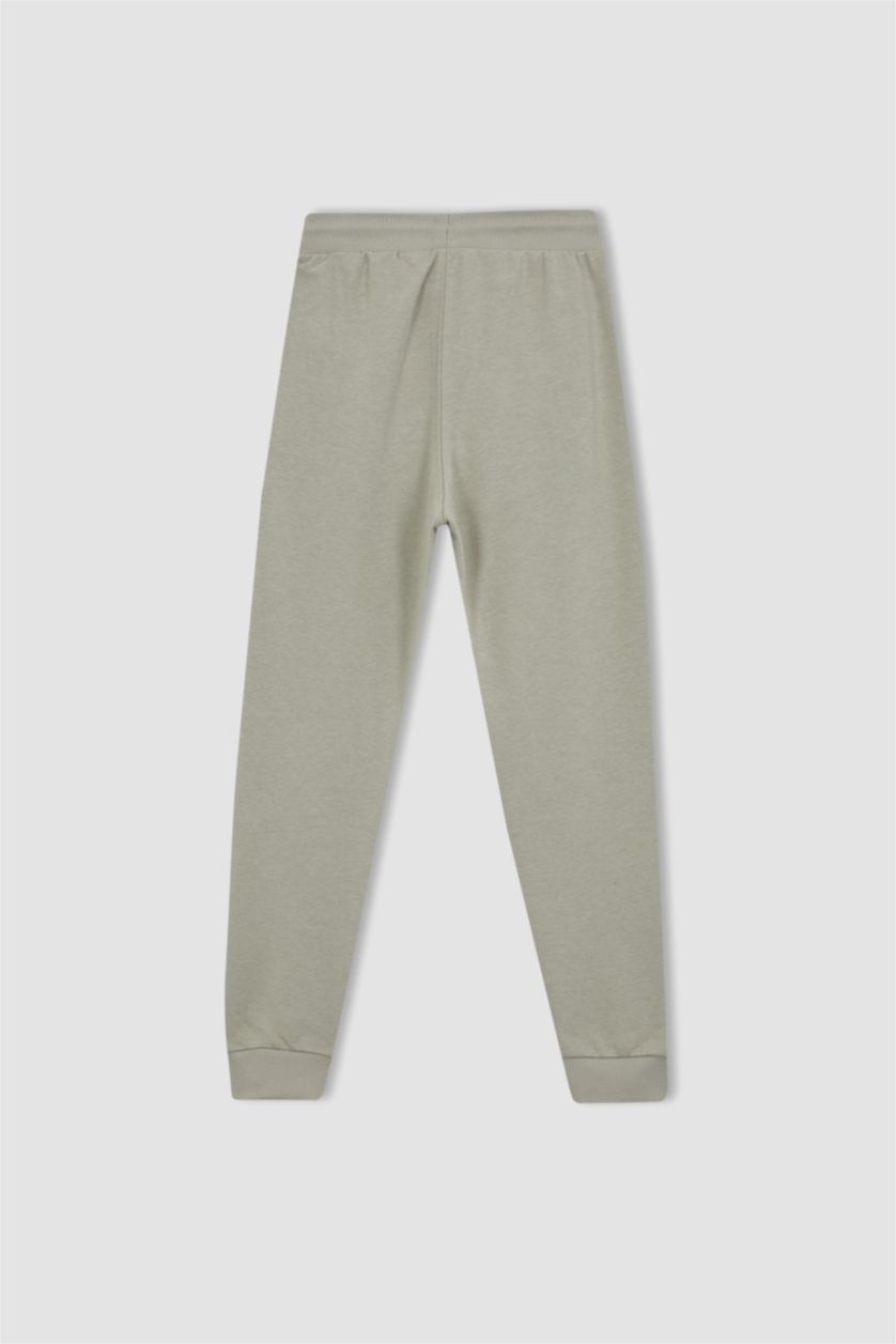 BOYS & TEENS Beige Regular Fit Trousers