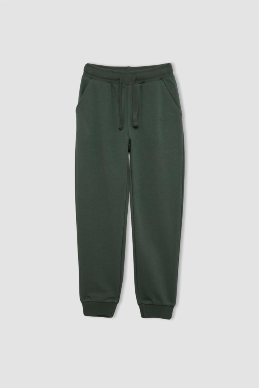 أولادي أخضر غامق بنطلون سويت بانتس للمدرسه اولادي قصة عادية