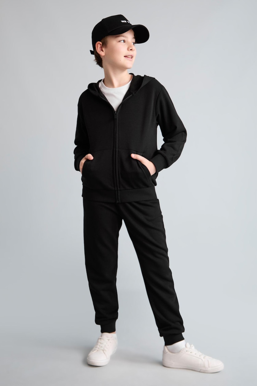 أولاد أسود Boy Regular Fit Pants