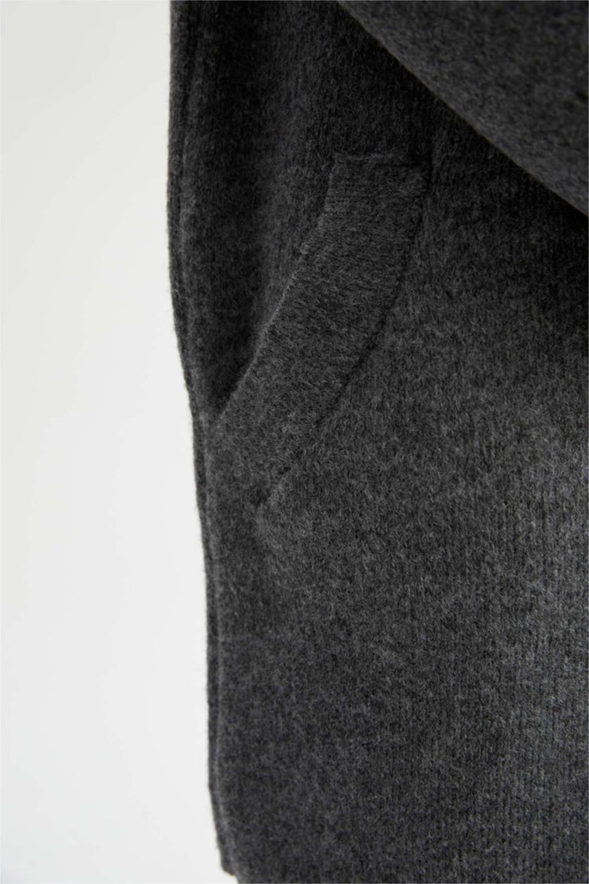 نساء أنثرا جاكيت اوفر سايز بياقة V