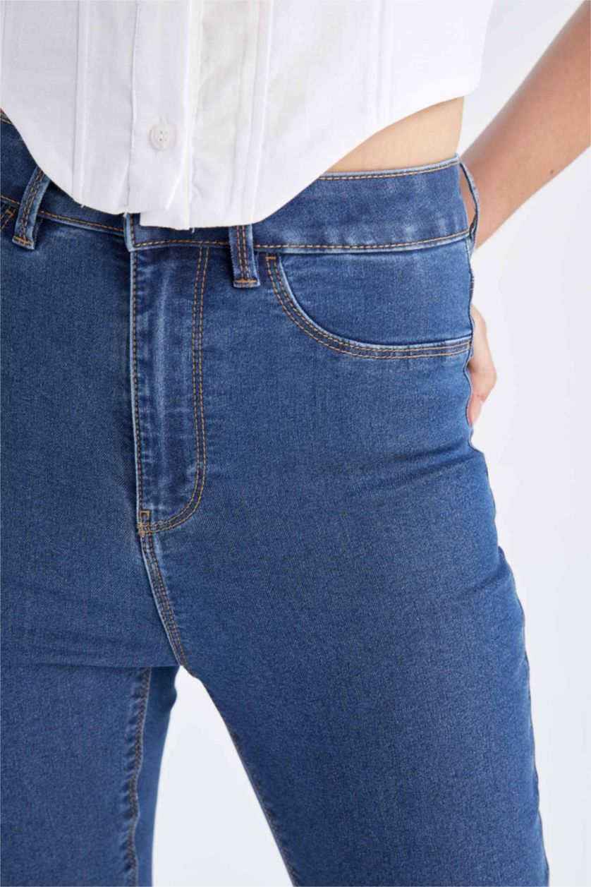 نساء أزرق بنطلون جينز آنا سوبر سكيني