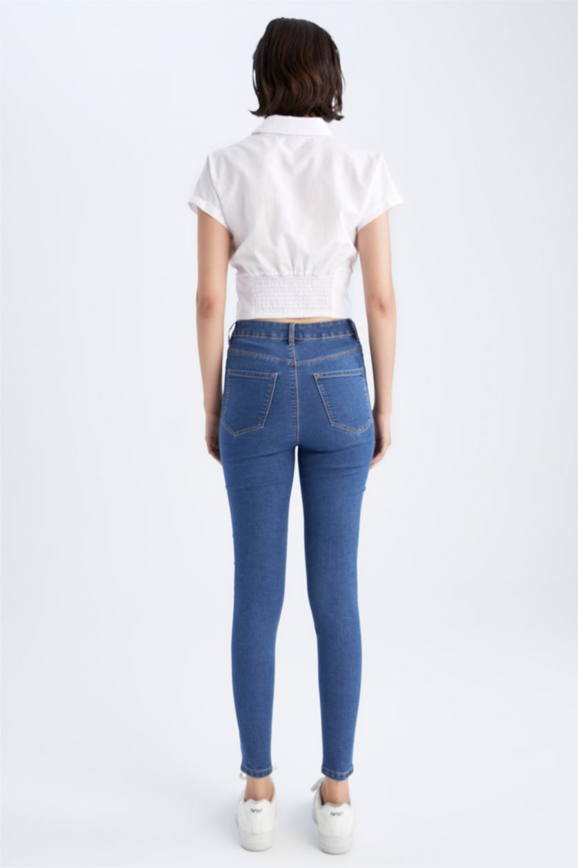 نساء أزرق بنطلون جينز آنا سوبر سكيني