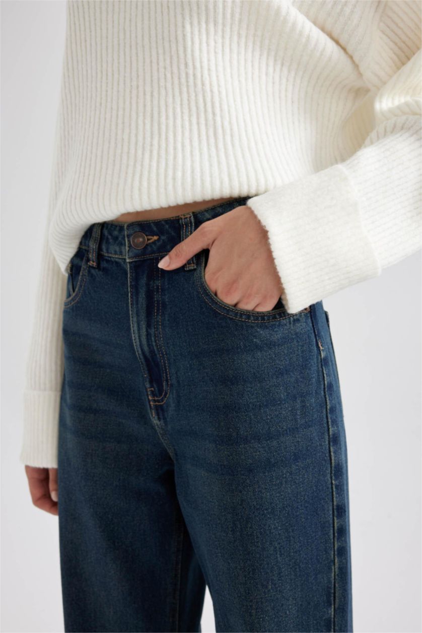 نساء بيج فاتح Oversize Fit Knitwear Pullover