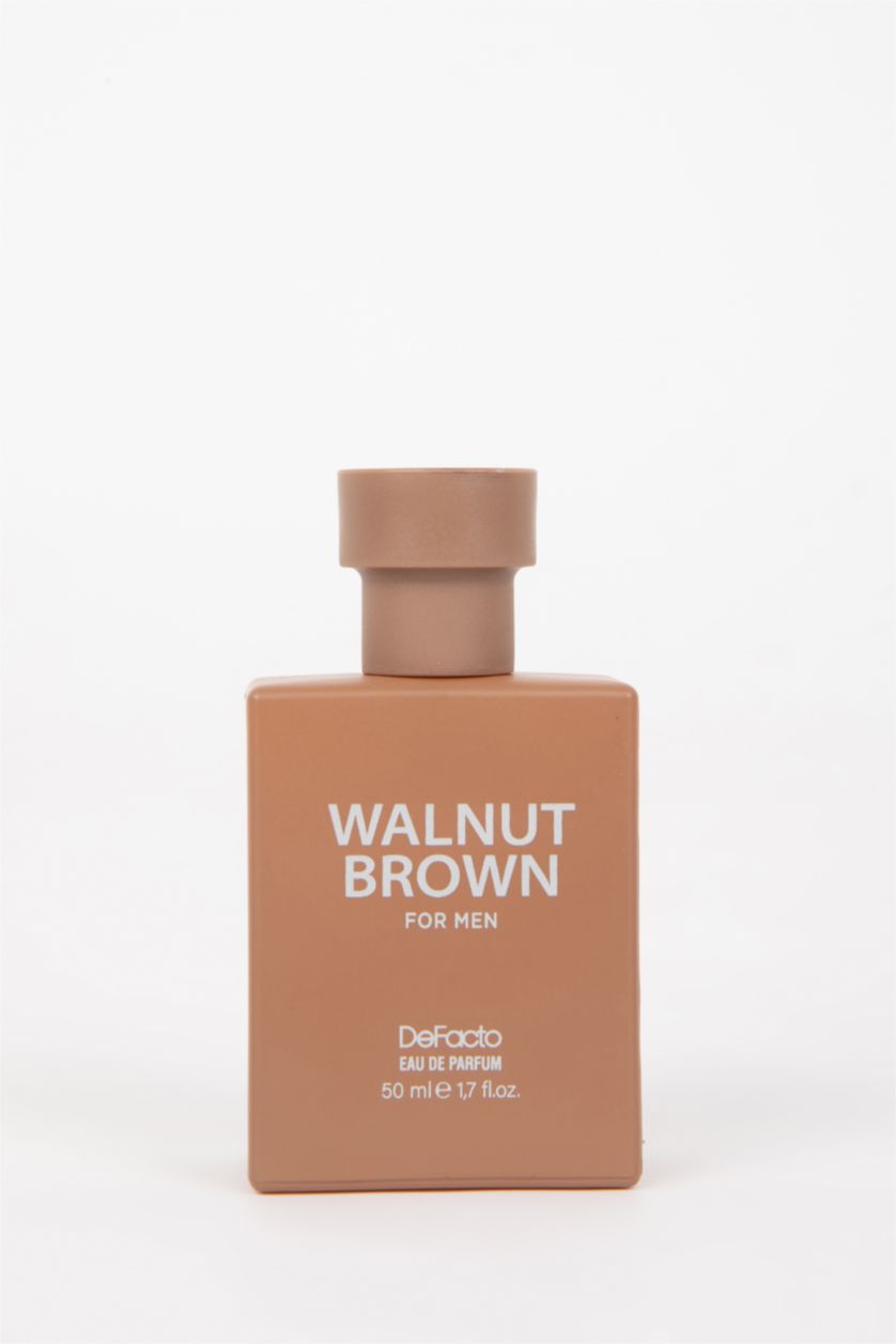 Man Light Brown Defacto Walnut Brown Aromatic 50 ml Man Perfume