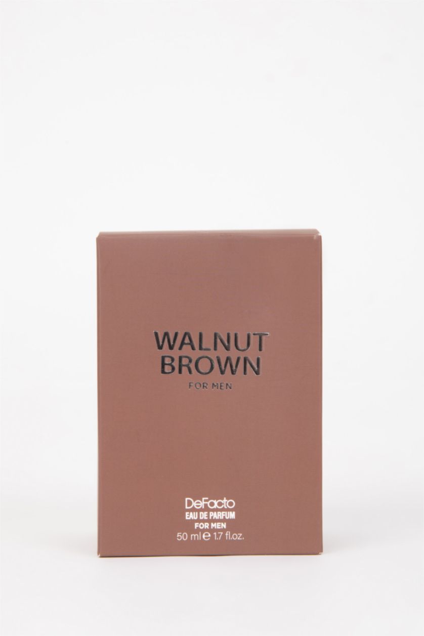 Man Light Brown Defacto Walnut Brown Aromatic 50 ml Man Perfume