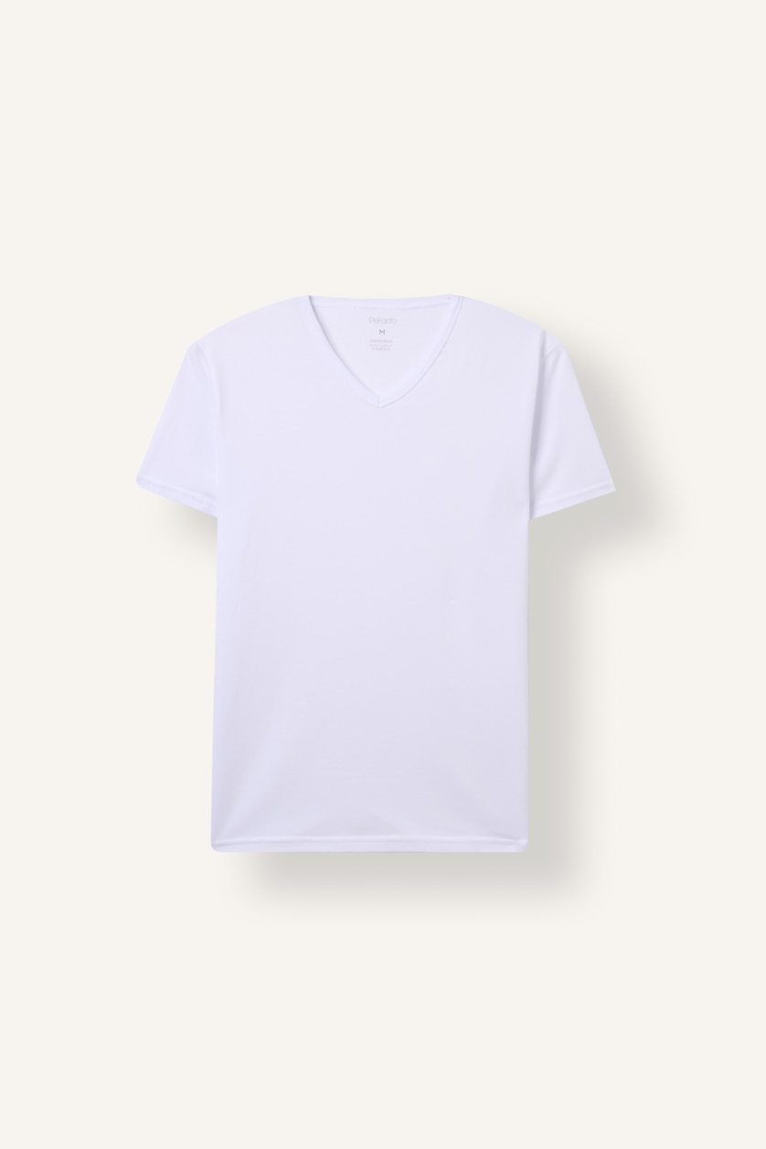 Men White Slim Fit Knitted Tops