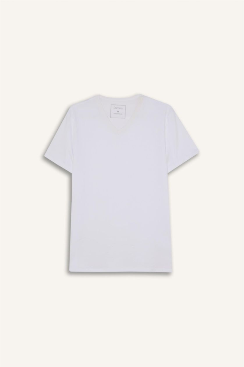 Erkek Beyaz Slim Fit Üst