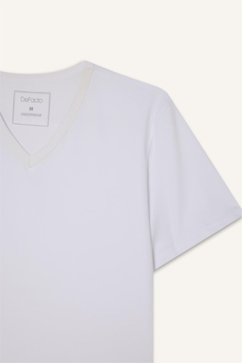 Erkek Beyaz Slim Fit Üst